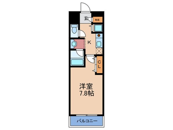 シャインビュ－淡路の物件間取画像